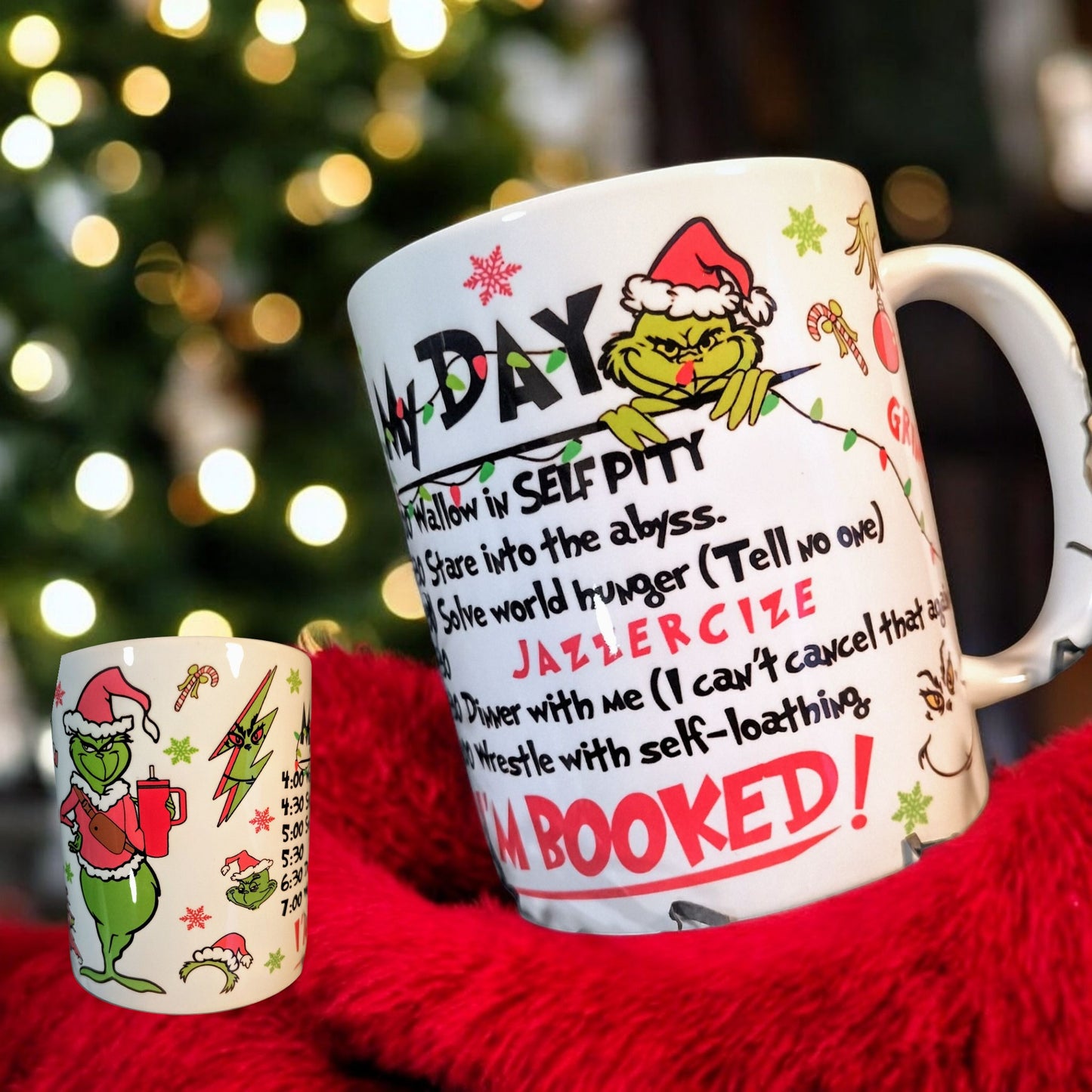 ALL BOOKED UP CHRISTMAS 11OZ CERAMIC MUG