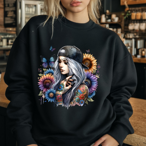 BADASS BABE CREWNECK